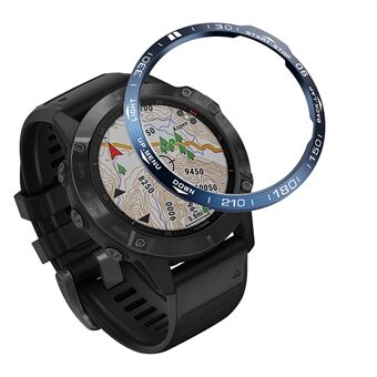 Ruostumattomasta Steel kellokello (tyyppi B) Garmin Fenix 6/6 Pro/ 6 Sapphire -laitteelle