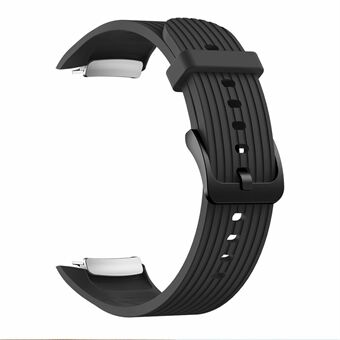 Pystyraitoja Grain silikoni Smart Band Replacement [Stor koko] Samsung Galaxy Gear Fit2 Pro