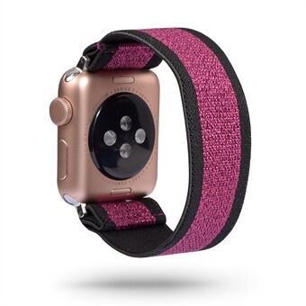 Värejä vastaava nailonhihna Apple Watch Series 6 / SE / 5/4 44mm / Series 3 2 1 -kellolle 42mm