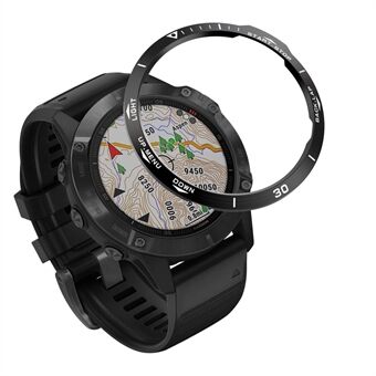 Indeksi Ring Stainless Steel Watch Kehys Ring (Style B) Garmin Fenix 6X