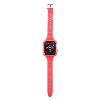 Kudottu kuvio TPU-ranneke kehyksellä Apple Watch Series 6 SE 5 4 40mm / Series 3 2 1 38mm