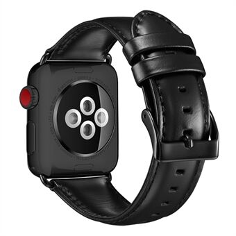 Vahamainen Nahka Universal Kellohihna Apple Watch Series 6 44mm / SE 44mm / 4 44mm / 5 44mm / 3 42mm / 2 42mm / 1 42mm