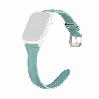 Nahkaranneke soljella Apple Watch -sarjaan 4/5/6 / SE 44mm / Apple Watch Series 1/2/3 42mm