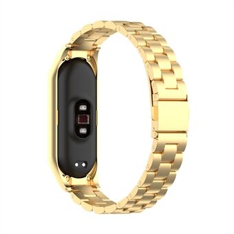 Ruostumattoman Steel Smart Watch -hihnan vaihto Xiaomi Mi Band 5/6: lle