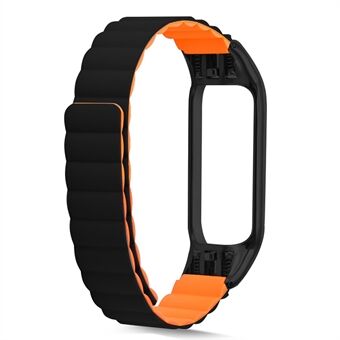 Silikonimagneettinen imukellon hihnan vaihtoranneke Xiaomi Mi Band 5/6:lle