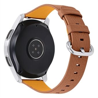 Huawei Watch Smart / GT 2 46mm / GT 42mm / 46mm Litchi Texture Top Layer lehmännahkainen vaihto-älykellon hihna