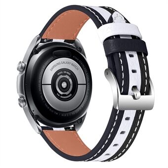 20 mm lehmännahkainen nahkaranneke Motorola Moto 360:lle 42 mm (2. sukupolvi) Tyylikäs väriliitos Smart vaihtorannehihna