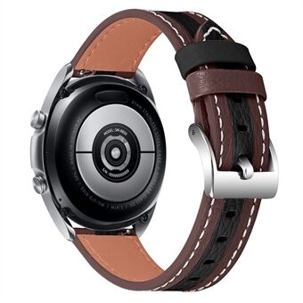 Garmin Vivomove Luxe / GarminMove Luxe lehmännahkainen ranneke Väriliitos Design Vaihde säädettävä hihna (20 mm)