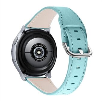 Garmin Vivoactive 3 / Vivoactive 3 Music lehmännahkaiselle, säädettävälle rannekkeelle, jossa on ruostumattomasta Steel valmistettu solkiranneke (20 mm)