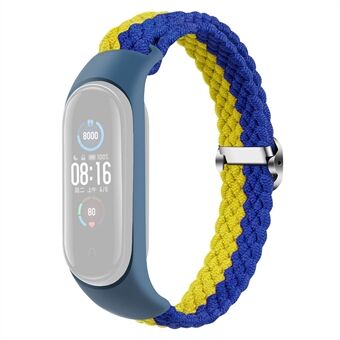 Xiaomi Mi Band Smart NFC Nylon-punotulla älykellon rannekkeella Värikontrasti Säädettävä rannehihnan vaihto