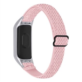 Xiaomi Mi Band 7 elastiselle vaihtolenkkinauhalle Nylon Stretch-punottu Sport säädettävä rannehihna