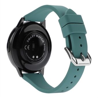 Samsung Galaxy Watch 5 Pro 45mm / Huami Amazfit Bip 3 Pro Universal 20mm älykellon hihna säädettävä silikoniranneke