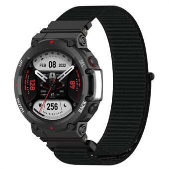 Huami Amazfit T-Rex 2 Loop Sport Kellon hihna Nylon Hengittävä Vaihtokiinnitysranneke, Vakiokoko