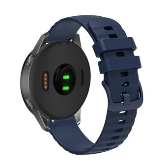 Garmin Venu 2S / Vivomove 3S / Vivoactive 4S Wave Grain Dots Silikoni kellon ranneke 18mm Vaihdettava säädettävä hihna