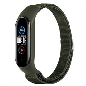 Xiaomi Mi Band 3 / Band 4 / Band 5 / Band 6 / Band 7 Alpine Loop Nylon Rannekellolle G-koukku säädettävä urheiluhihna