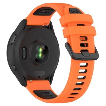 Garmin Forerunner 265 -kaksiväriselle silikonirannekkeelle kulumista estävä Smart ranneke