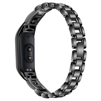 Xiaomi Smart Band 8 G Letter strassit koristeelliselle kellohihnalle ruostumattomasta Steel vaihdettava ranneke