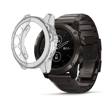 Kirkas, pehmeä TPU-tyylikäs kansi Garmin Fenix 5: lle