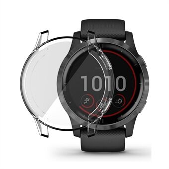 HAT Prince Läpinäkyvä TPU Täysin pakattu Smart Watch -suojuksen suojakotelo Garmin Venu 2S 40mm / Vivoactive 4S 40mm