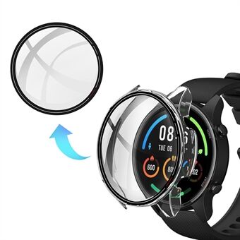 PC Smart Watch -suojakotelo karkaistulla lasilla varustetulla näytönsuojalla Xiaomi Mi -kellon väreille