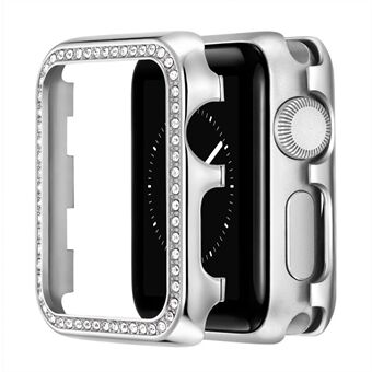 Rhinestone-alumiiniseoksesta valmistettu puskurin suojakotelo Apple Watch Series 1/2/3 42mm