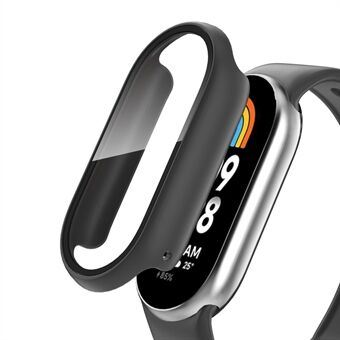 Xiaomi Smart Band 8 -kellon suojus, kova PC:n suojakuori, jossa on karkaistu lasi näytönsuoja