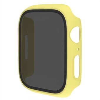 Apple Watch Series 4 / 5 / 6 / SE / SE (2022) 40 mm kovalle PC-kotelolle Integroitu Anti-Drop -kotelon suojus Anti-Peep-karkaistulla lasisuojalla