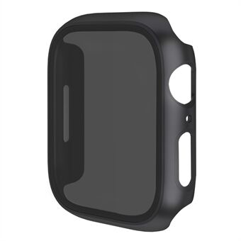 Apple Watch Series 7/8 45mm Anti-Drop -kotelolle Integroitu kova PC-kotelon suojus anti-Peep karkaistulla lasisuojalla