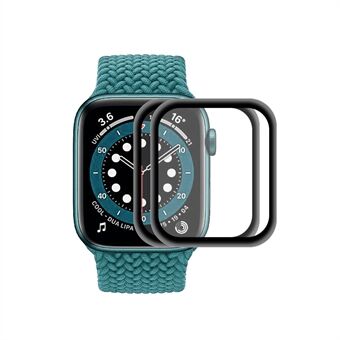 ENKAY 2kpl / Set Täysi Peittävä Kaareva Edge PC + PMMA Näytönsuoja Apple Watch Series 6/5/4 / SE 44mm