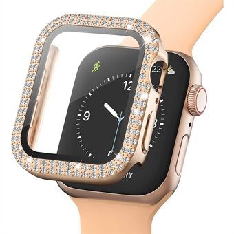 Rhinestone karkaistu Smart älykellokotelon kansi Apple Watch Series 3/2/1 42mm