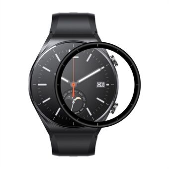 ENKAY näytönsuoja Xiaomi Watch S1:lle, 3D kaareva koko peittävyyssuoja Soft PC Edge + PMMA Glass Feel HD Movie