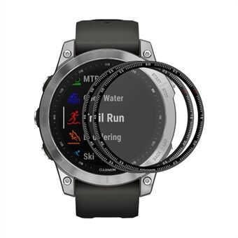 ENKAY 2kpl / Pack näytönsuoja Garmin Fenix 7X:lle, erittäin ohut Scratch 3D kaareva pehmeä PC Edge + PMMA täysin peittävä kristallinkirkas kalvo