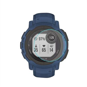 Garmin Instinct 2 D32mm Full Coverage Räjähdyssuojattu näytönsuoja TPU-suojakalvo