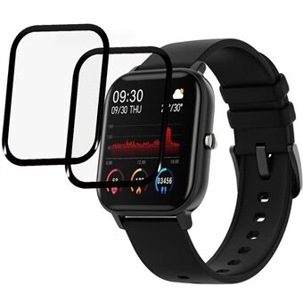 COLMI P28 / P28 Plus 2kpl / Set Smartwatch näytönsuoja 3D Kaareva Edge Täyspeittävä PMMA-pehmeä kalvo