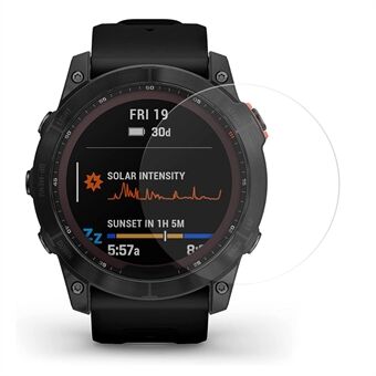 Pehmeä TPU näytönsuoja Garmin Fenix ​​7X 51mm, läpinäkyvä räjähdyssuojattu näyttökalvo