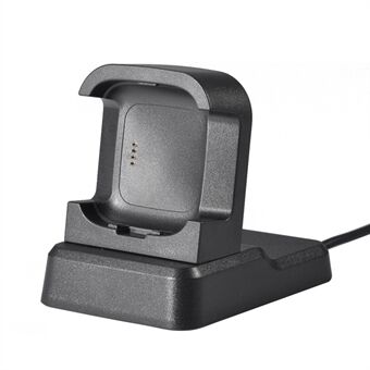 Square Base Charger -telakointiasema USB-kaapelilla Fitbit Versa 2:lle