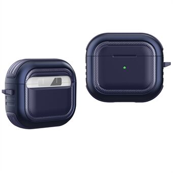 Bluetooth-kuuloke Anti-Drop TPU + PC:n suojakuoren suojus ripustussoljella AirPods 3:lle