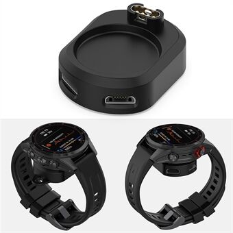 ST-004 Charger Adapter Converter for Garmin Fenix 7/7S/7X Type C/Micro Interface Watch Charging Dock Stand