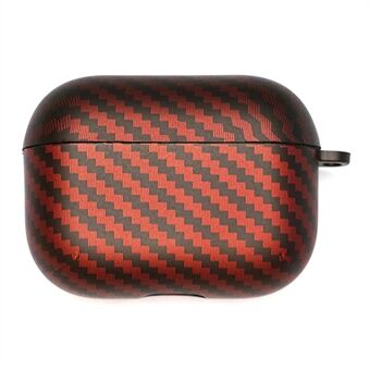 AirPods Pro 2:lle Carbon Fiber Texture TPU -suojakotelolle Bluetooth-kuulokkeiden putoamisen estävä suojus