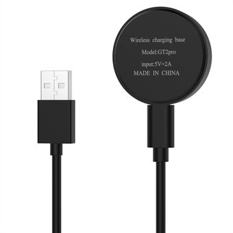 Huawei Watch GT Cyber Smart Watch Charger Magneettinen absorptiolataustelakka irrotettavalla 1 metrin USB-kaapelilla