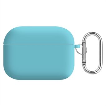 Kuulokekotelo Apple AirPods Pro , iskunkestävä silikoni+PC-vuorattu suojakuori avaimenperällä