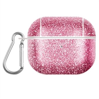 Glitter TPU+PU-kotelo Apple AirPods 3 Bluetooth -kuulokemikrofonille latauskotelon suojakuori