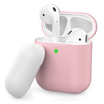 AHASTYLE PT38 -kuulokekotelo AirPod-kuulokkeille latauskotelolla (2016) / (2019) / AirPods langattomalla latauskotelolla (2019) korvakuulokkeiden silikonisuojus