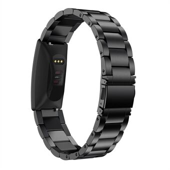 Kolme helmiä ruostumatonta Steel taittolukolla Fitbit Inspire / Inspire HR: lle