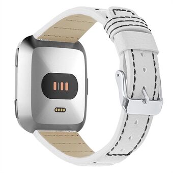 Alkuperäinen nahka Smart Replacement Watch Band Fitbit Versa lite / Versalle