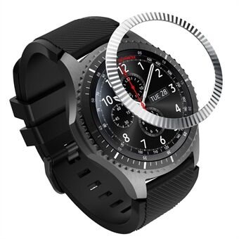 Kellomateriaalin vaihto Samsung Gear S3 Frontier -kankaan kangasmateriaaliin