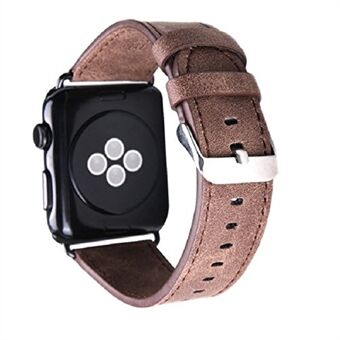 Grazy laatu aitoa nahkaa Smart Kellohihna Apple Watch SE / Sarja 6/5/4 44mm / Sarja 3/2/1 42mm