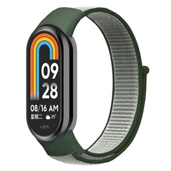 Xiaomi Smart Band 8:lle pehmeä nailonranneke säädettävälle urheilurannekkeelle