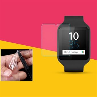 Pehmeä TPU räjähdyssuojattu näytönsuojakalvo Sony SmartWatch 3 SWR50:lle