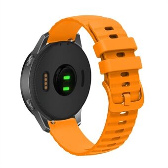 Samsung Galaxy Watch3 45mm R840 / Galaxy Watch 46mm / Garmin Forerunner 255 silikonikellon rannekkeet 22mm Wave Grain Dots Vaihtokellon hihnat